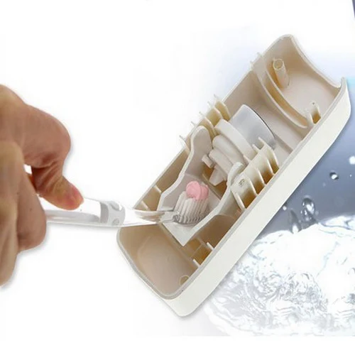 Держатель для зубных щеток для ванной комнаты Автоматический Дозатор для зубной пасты 2 цвета для варианта