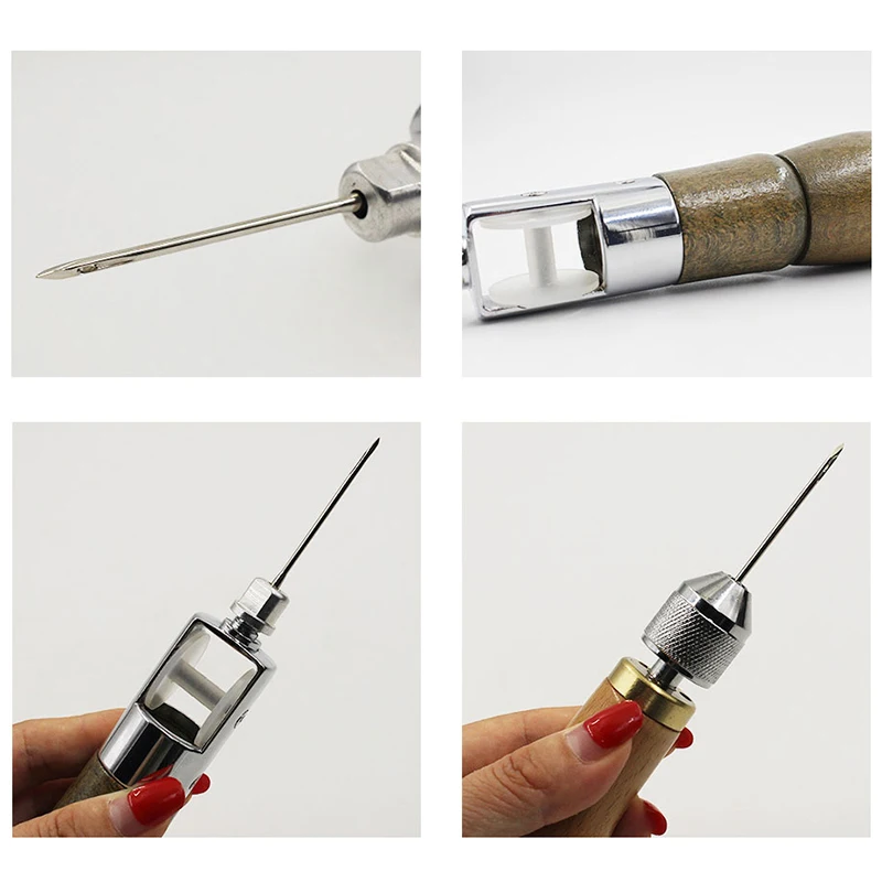 Awl leather sewing tool DIY manual sewing machine leather craft edge stitching belt shoemaker canvas repair tool
