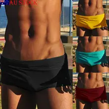 Летний купальный костюм, мужские плавки, дышащие боксеры, шорты, quik-сухая спортивная одежда, трусы, регулируемые мужские шорты, пляжные шорты для серфинга