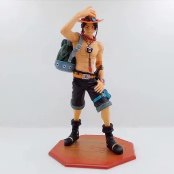 

23cm ONE PIECE PVC Action Figure Portgas D Ace Dolls Toy 10th Limitrd Ver Online Game Collection Decor Figurine Brinquedos