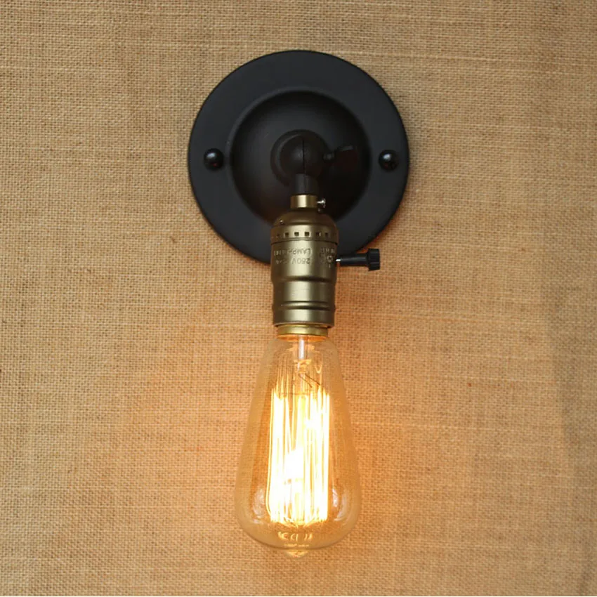 Ac90 240 Rh Loft Switch Wall Sconces Lamp Vintage Bed Balcony Ac90 240 Rh Loft Switch Wall Sconces Lamp Vintage Bed Balcony Cafe Home Mini