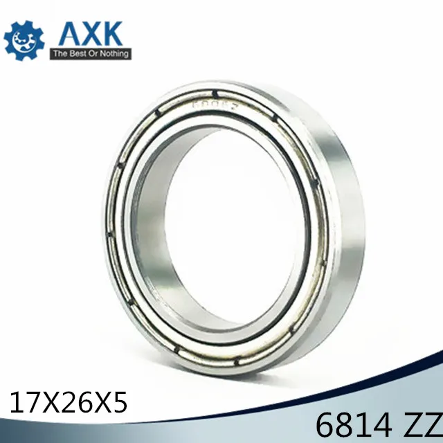 6814 ZZ ABEC-1 (2 шт.) 70x90x10 мм метрические тонкие секционные подшипники 61814 6814ZZ |