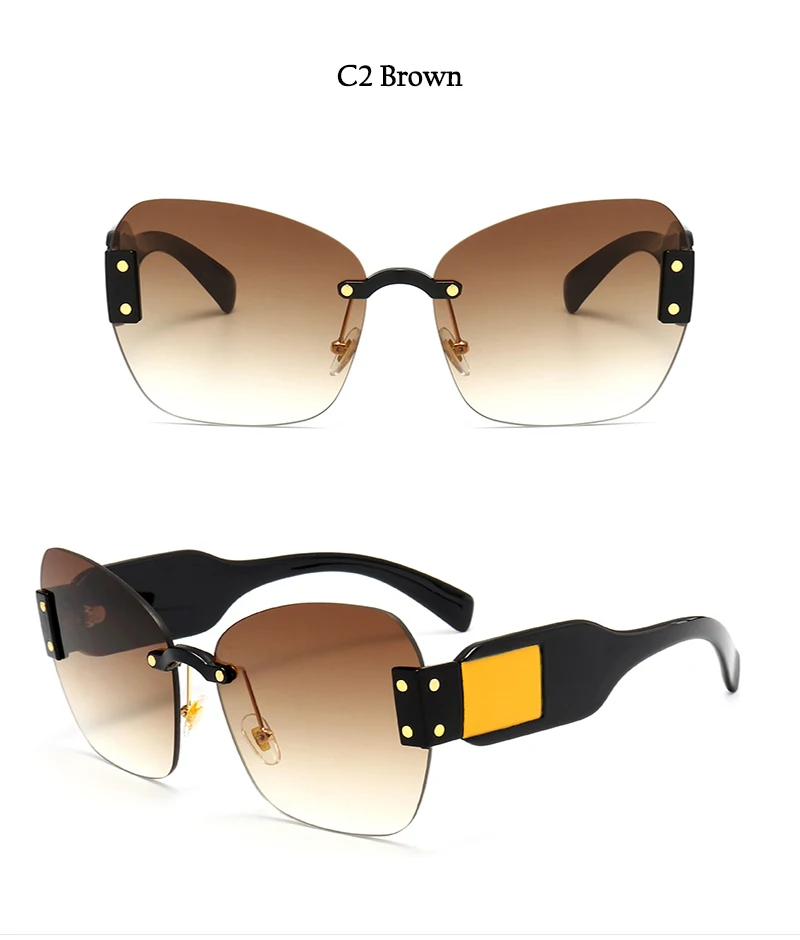 2018 New Cat Eye Goggle Sunglasses (14)