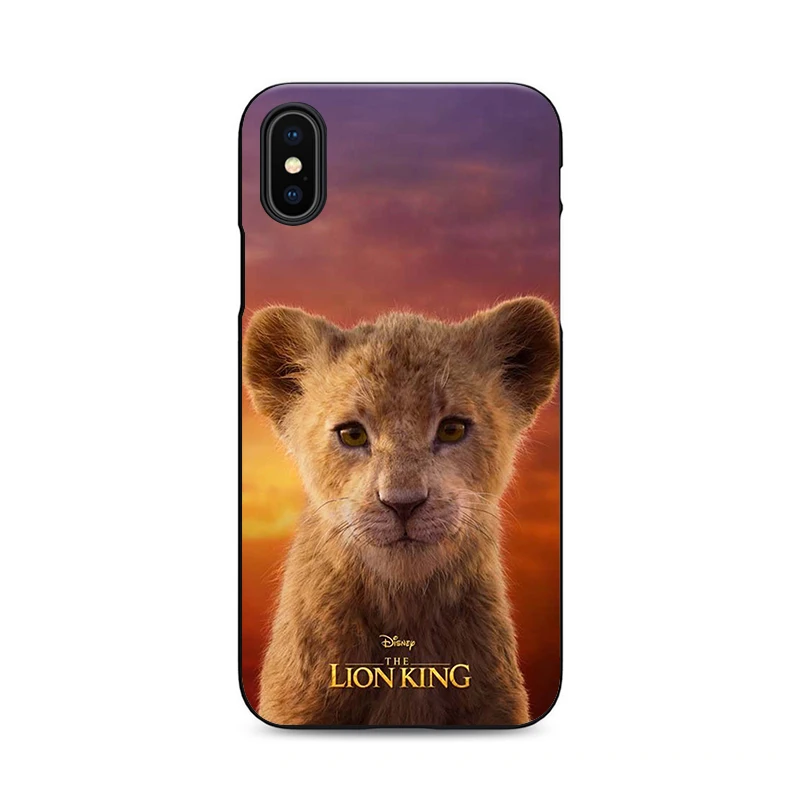 Lion king мягкий силиконовый черный чехол для телефонов Чехол для iPhone X XR XS MAX 6 7 8 plus 5 5S 6s se для Apple 10 лучший корпус - Цвет: 5907