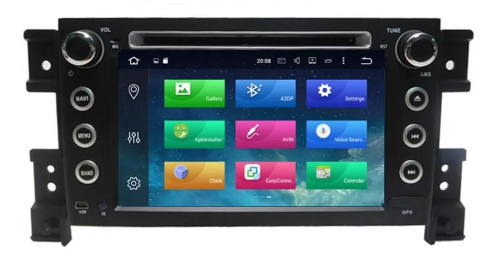 Clearance IPS 2Din Car Stereo GPS Pure Android 8.1 For Grand Vitara 2005 2006 2007 2008 2009 2010 2011 2012 2013Radio Audio Navigation DVD 2