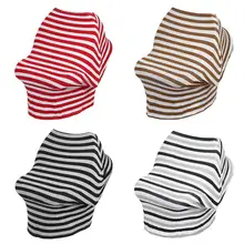 Мама Грудное вскармливание Уход Обложка Детские младенческой дышащий хлопок полоса ткани