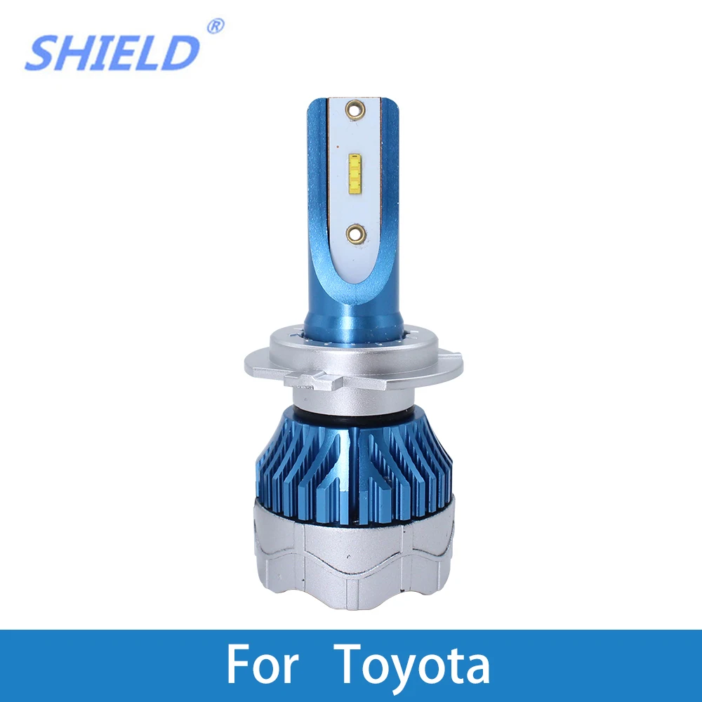

2 Pcs Car LED Headlight Kit H4 H7 led 9006 9005 H1 H3 12000LM CSP Chips For Toyota Corolla Camry Yaris Prius Kluger RAV4 Venza