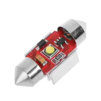 

Drop Ship 1pc White 36mm Canbus Error Free C5W HID LED Bulbs License Plate Light
