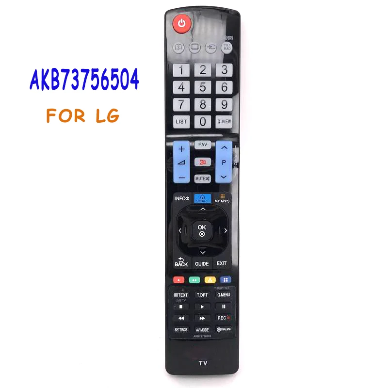 Универсальный пульт дистанционного управления 4 шт./лот для LG 3D LED LCD HDTV Smart TV AKB73756504