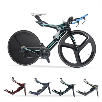 

FALCO V-Bikes Triathlon Bikes Carbon Fiber Frame Time Trial TT Frame 50 54 57cm
