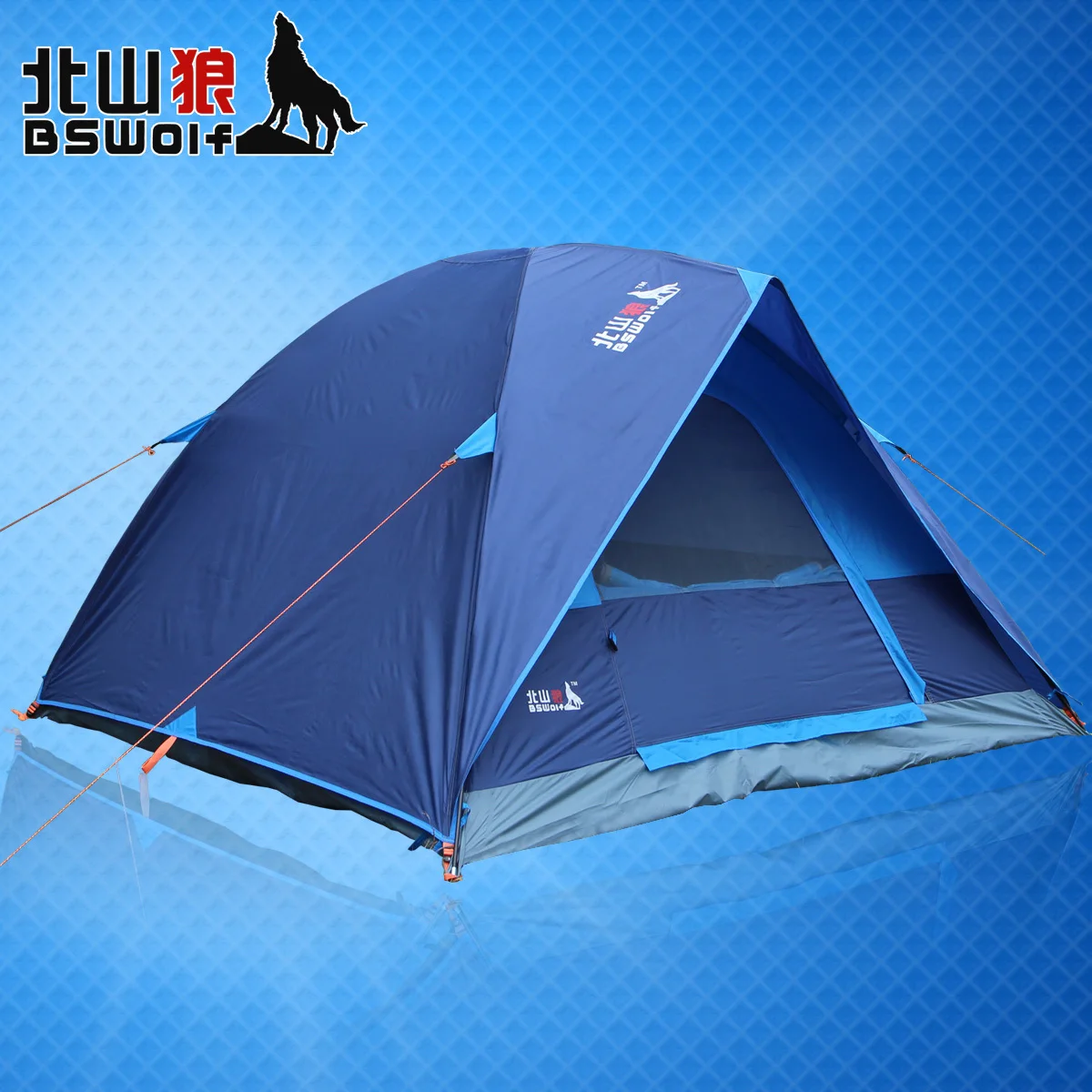 3 4 double layer tent anti uv tent bswolf double door-in Tents from