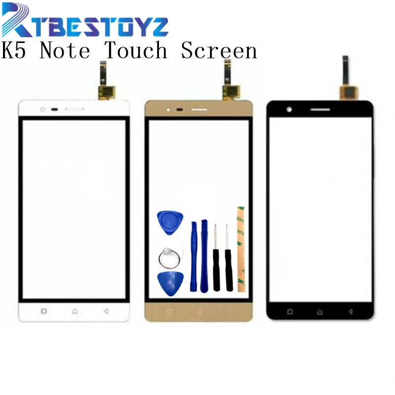 RTBESTOYZ 5 дюймов для Lenovo Vibe K5 Note K52T38 сенсорный экран дигитайзер сенсор замена