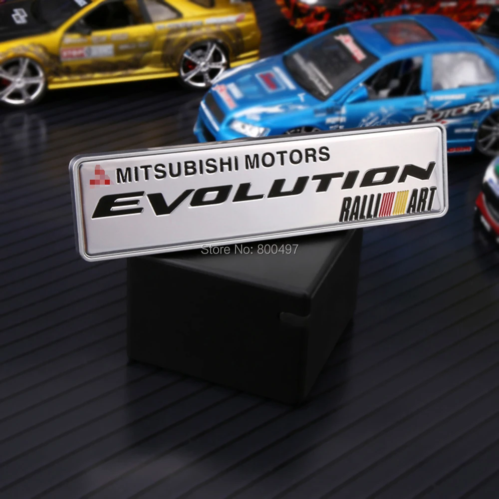 10 шт. 3D Эмблема багажника автомобиля Mitsubishi Motors|evolution kit|badge cardbadge bunnies |