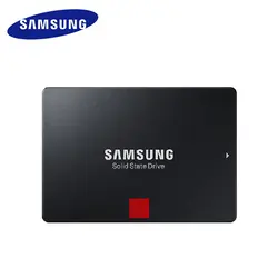 SAMSUNG SSD, 860 PRO 256 GB 512 GB 1 ТБ Внутренний твердотельный диск SATAIII SATA3 2,5 дюймовый ноутбук Настольный ПК V-NAND выносливость