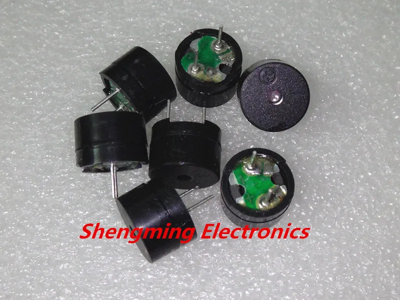 

100pcs Universal passive buzzer electromagnetic impedance 16 ohms AC / 2KHz 3V 5V 12V Universal