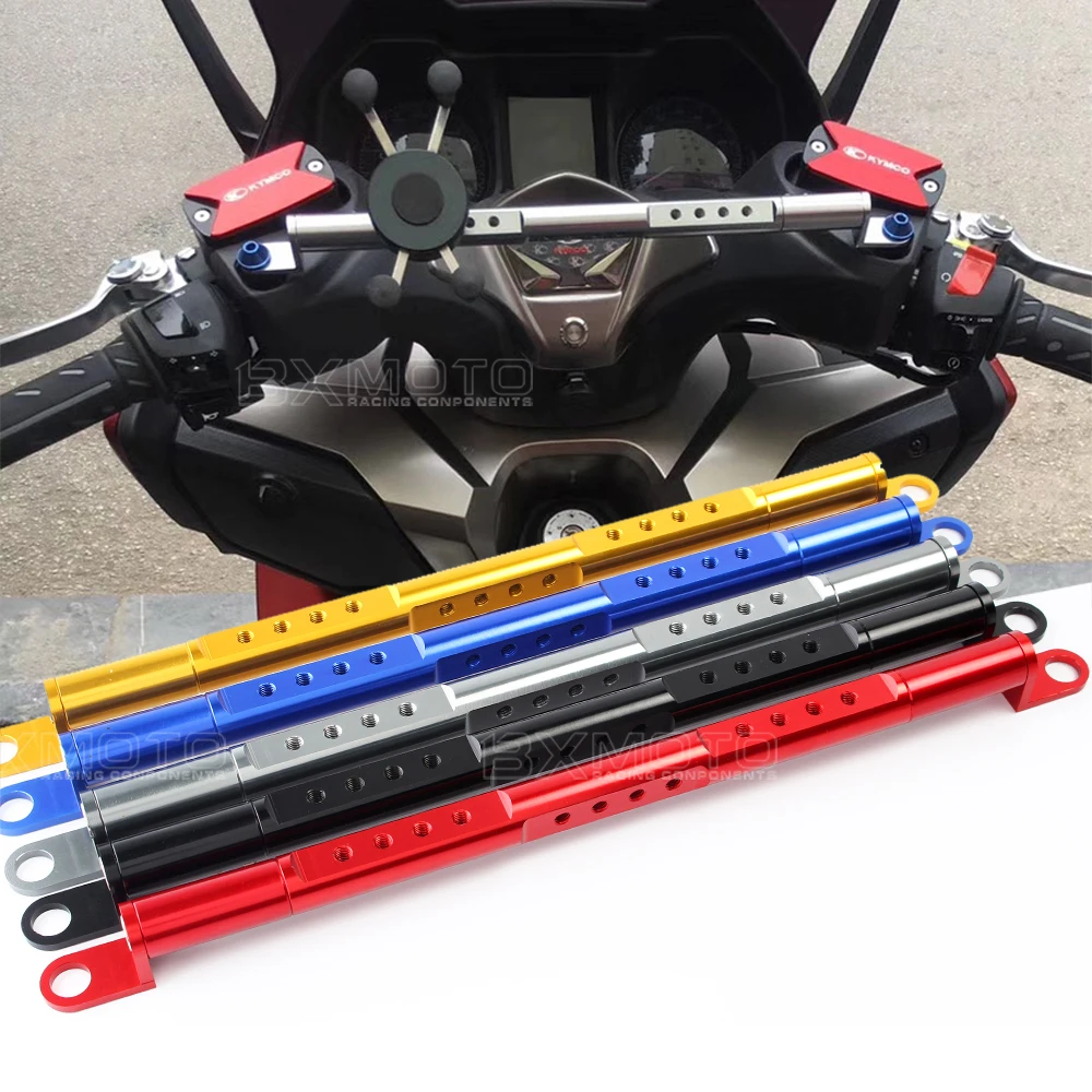 

motorbike accessories CNC Aluminum Motorcycle balance lever Steering Damper For KYMCO XCITING 400 S400 handle bar lever Damper