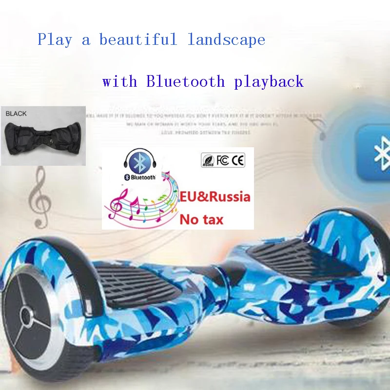 Electric Scooter Hoverboard ProtableS Incloud Bag ding 6.5 Inch 42V Two Wheels Self Balance for Adult Men Women | Спорт и