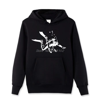 

Fashion Dive Extreme Print Hoodies Spring Autumn Brand Clothing Cotton Male Fleece Pullover Sweatshirt Hip Hop Coat