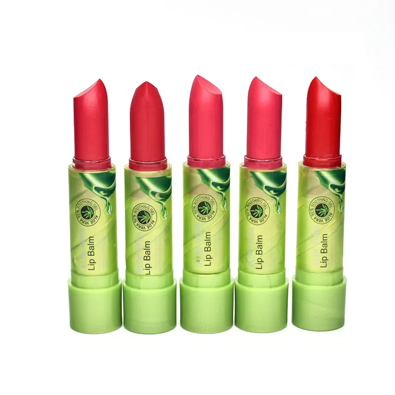 KISSBEAUTY специальная цена 8 цветов бальзам для губ с алоэ вера увлажняющее средство