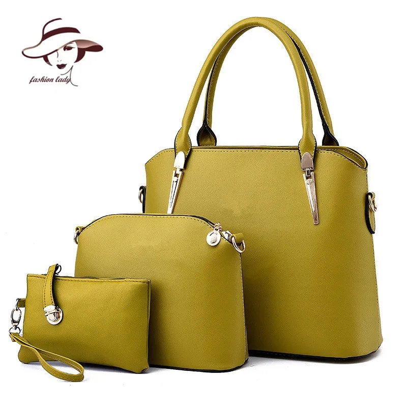 Leather Handbag Women 3 Sets Occhioswear Home Products Leather Handbag Women 3 Sets