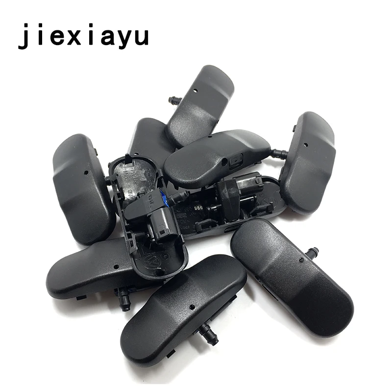 

10PCS Windscreen Washer Jet Water Spray Nozzle with heating for Passat B6 Jetta Golf GTI Caddy 2KD955986 2KD 955 986 5M0955986C