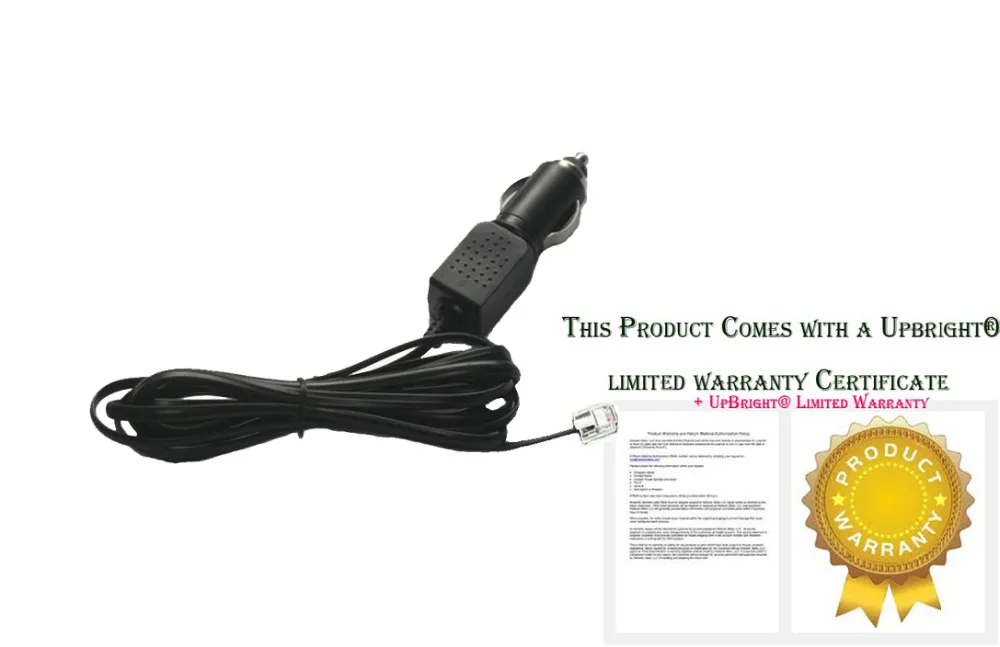 UpBright New Car DC Adapter For Valentine One V1 Radar ...
