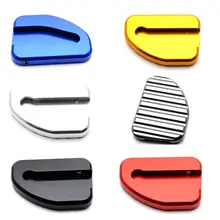 6 Colores De La Motocicleta CNC Side Pata de Cabra Soporte Placa de Extensión Para Honda GL1800 Goldwing 1800 2002-2017