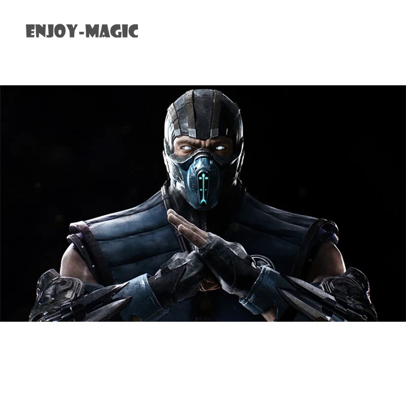 Книги по искусству принт Mortal Kombat 76*44 см фигурка SEGA холст картины плакат настенные панно для гостиная украшения дома Декор без рамки