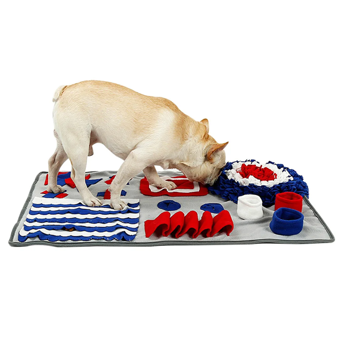 Pet Dog Snuffle Mat Dog Slow Feeding Mat Stress Release Activity