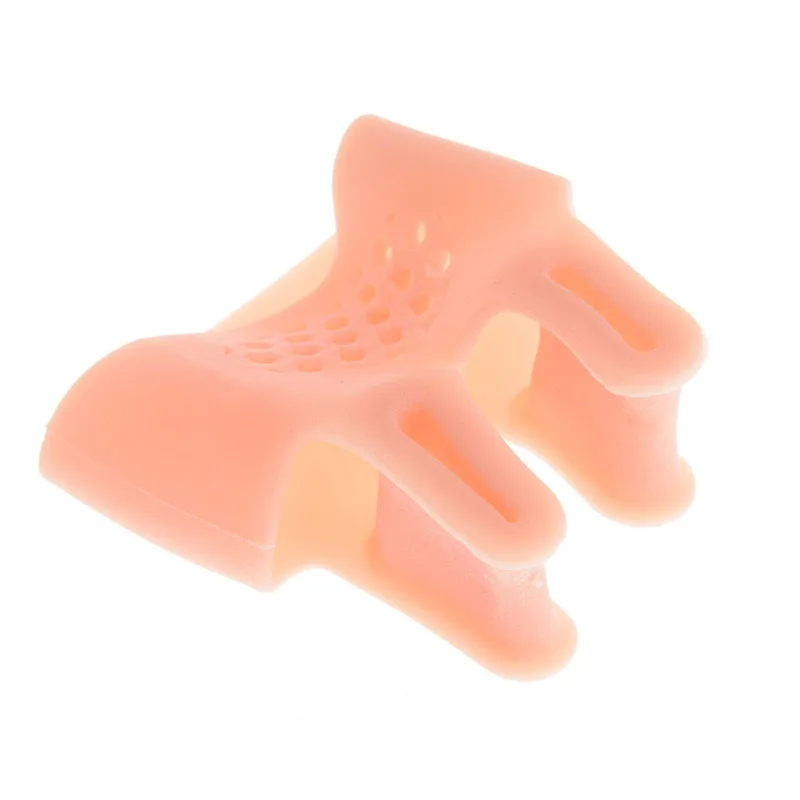 1pair=2pcs Hallux valgus Orthotics,Silicone Toes Separator The big Toe Bunion Corrector,Foot Daily Use Care Tool Orthopedic pad