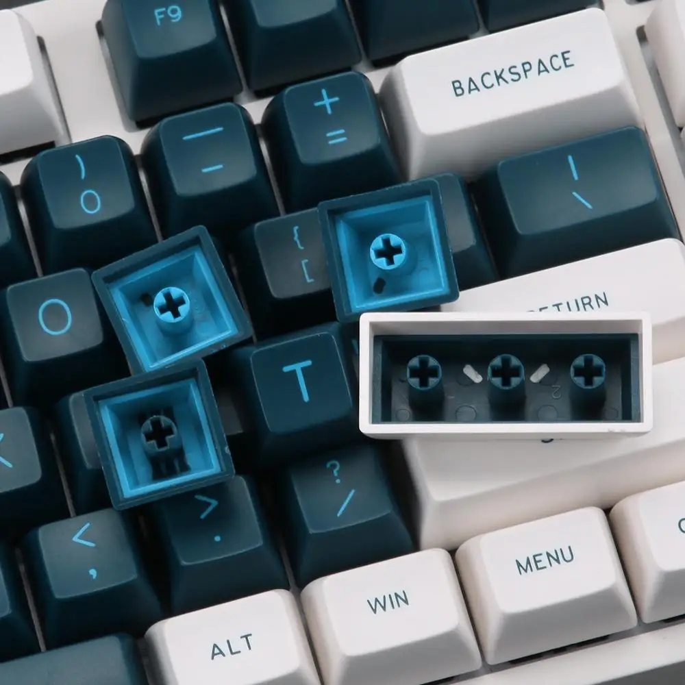 MAXKEY B& W SA Keycaps Doubleshot ABS материал для вишни механическая клавиатура MX