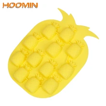 HOOMIN кухонные инструменты поддон для льда для бара вечерние лед для напитков крем аппарат-изготовитель кубиков льда Форма ананаса желе пудинг инструменты