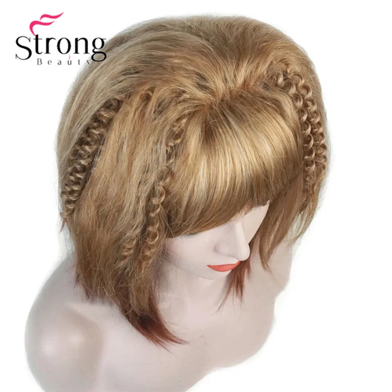 E-9272 #AB001 Lolita Wigs Cosplay Alla Pugacheva Hairstyle Blonde Party Wig Halloween Women's Synt (3)