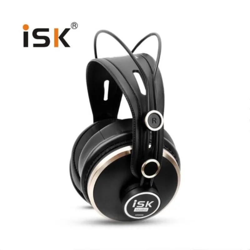 

ISK HD9999 Hi fi Stereo Headphone Headband Over-Ear High-Fidelity Headset Monitoring Audio Earphones Studio Recording Headphones