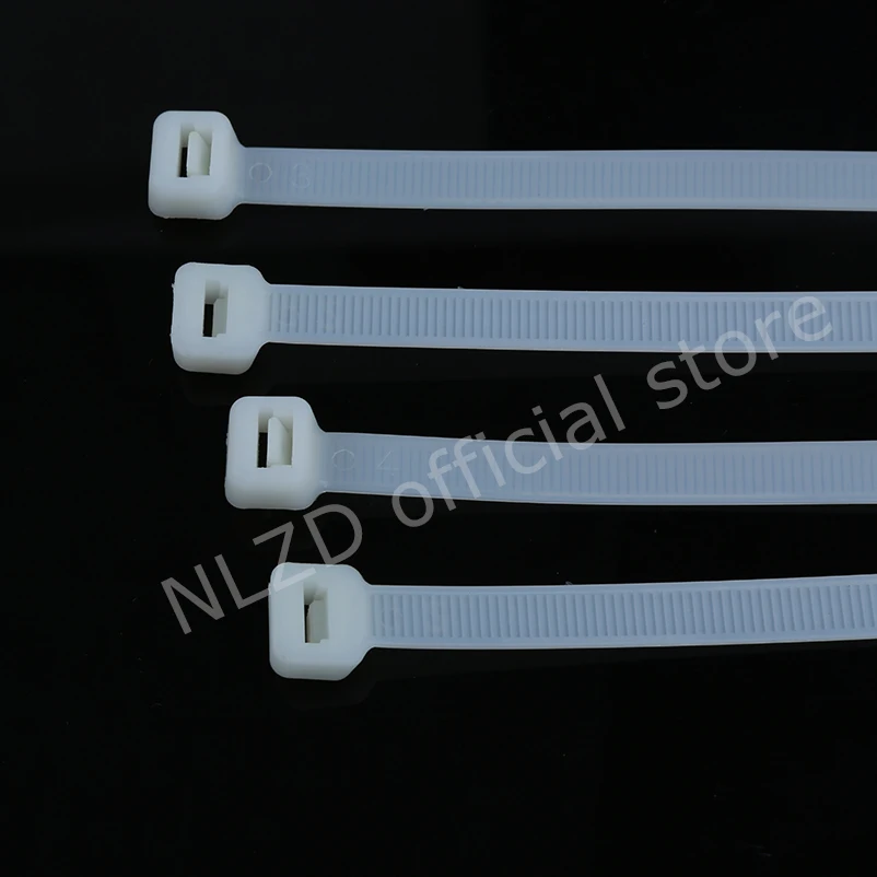 500 Pack Lot Pcs 14/" Inch UV Resistant Nylon Cable Zip Wire Tie 50 lbs Black