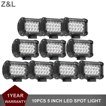

5 Inch Offroad LED Work Light Car Auto Truck ATV Motorcycle Trailer AWD 4x4 12V 24V Vehicle Spot Beam Fog Lamp Driving Headlight