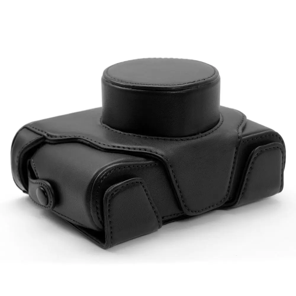 Bolsa de Couro para Câmera Bolsa de Proteção Fujifilm Fuji Finepx Capa Dura X10 X20 - Image 2