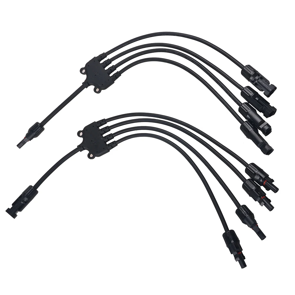 Пара MC4 разъемы Y филиал от 1 до 2 параллельный адаптер кабель провода Plug набор инструментов для солнечной панели