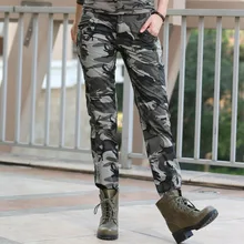 Women Casual Pants Summer Plus Size Jogger Pants Military Camouflage Women Pants Slim Fit Female Cotton Elegant Capris Gk-9522B