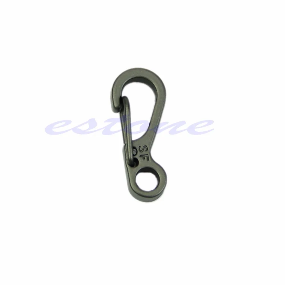 

Exposure models alloy spring engaging mini SF quickly hung EDC tools keychain hook Hang buckle Hooks good quality