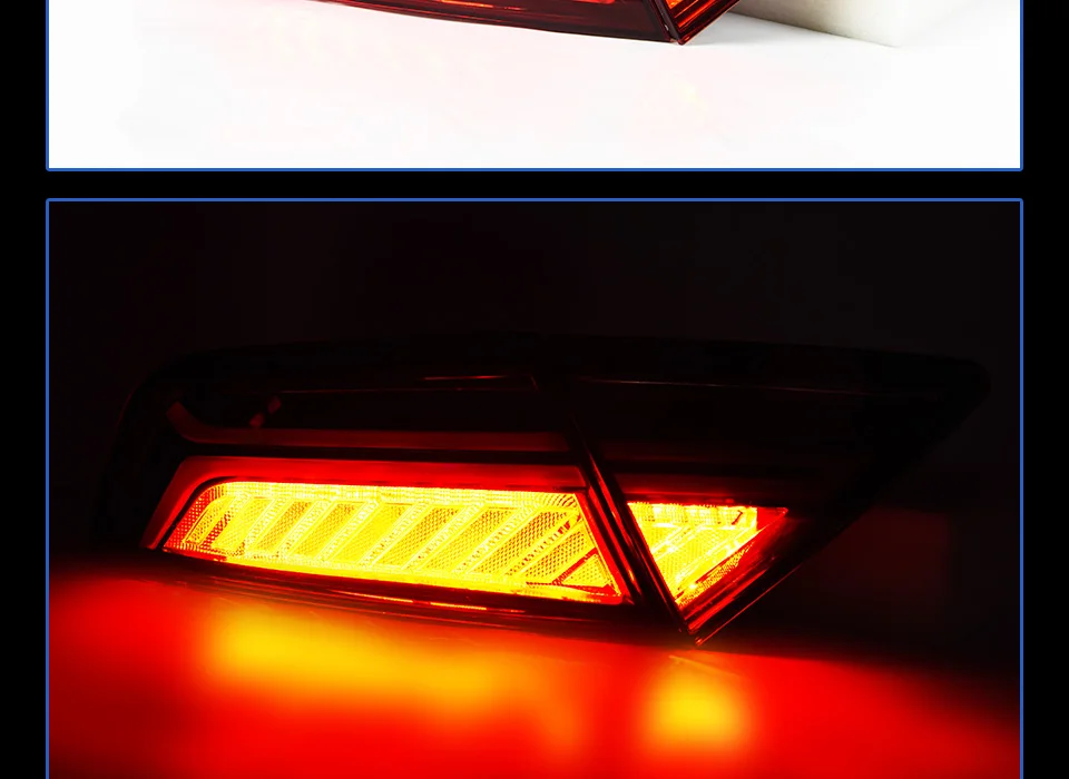 Cheap AKD Car Styling for Audi A7 Tail Lights 2011-2018 S7 LED Tail Lamp LED DRL Dynamic Signal Brake Reverse auto Accessories 11