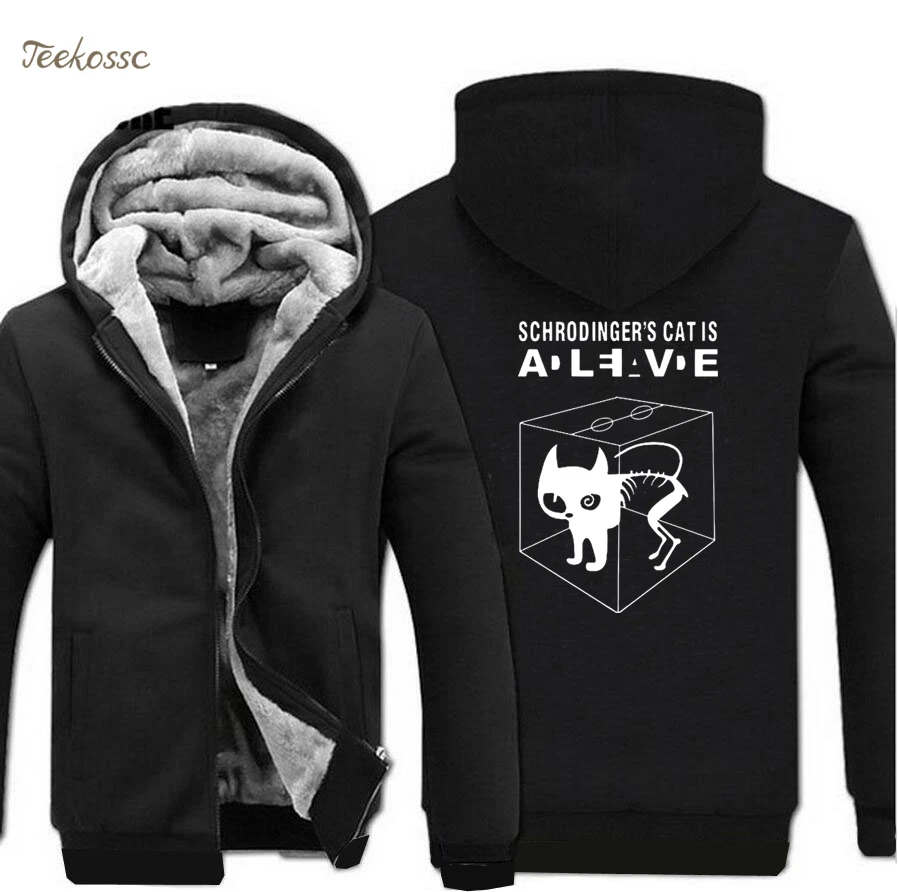 cat hoodie with zipper