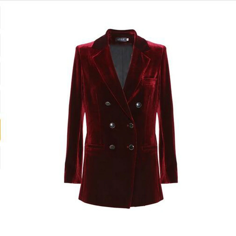 New Elegant Pant Suits Slim Women Office Business Suits Formal Work Wear 2 Piece Sets Dark Green Velvet Ladies Trouser Suits New Elegant Pant Suits Slim Women Office Business Suits Formal Work Wear 2 Piece Sets Dark Green Velvet Ladies Trouser Suits