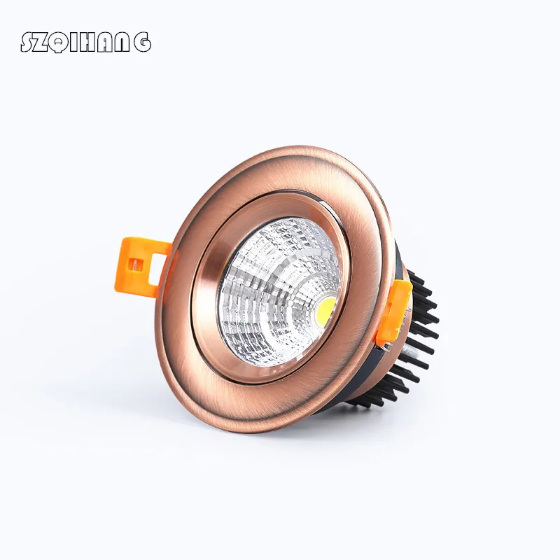 

Super Bright Epistar LED COB Recessed Downlight Dimmable 7W 10W 15W 20W LED Spot Light Ceiling Lamp Home Lighting