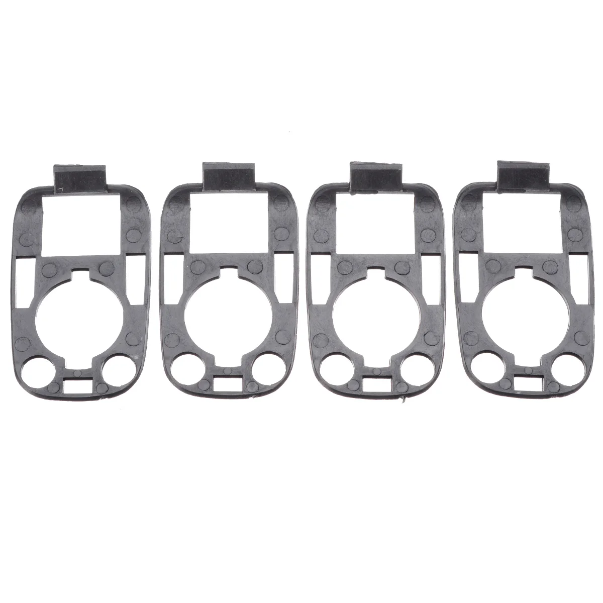 8pcs/set Left Right Car Door Handle End Cap Protective Lock Cover Kit For Peugeot 307 For Citroen C2 C3