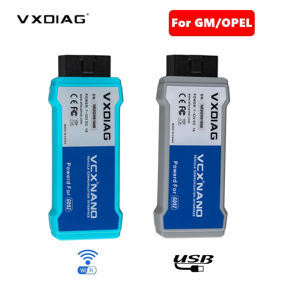 

VXDIAG VCX NANO USB/Wifi Version for G-M/Opel Multiple GDS2 nd TIS2WEB Diagnostic/Programming System