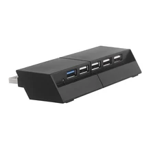 PS4 5 USB Port Hub High Speed Charger Controller Splitter Expansion Adapter For Sony PlayStation 4 PS4 Console Portable Mini PS4 5 USB Port Hub High Speed Charger Controller Splitter Expansion Adapter For Sony PlayStation 4 PS4 Console Portable Mini