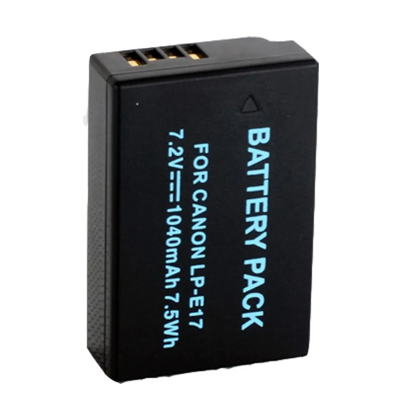 2pcs LPE17 Digital Camera Battery Pack LPE17 for canon EOS Rebel T6i 750D T6s 760D M3 8000D Kiss