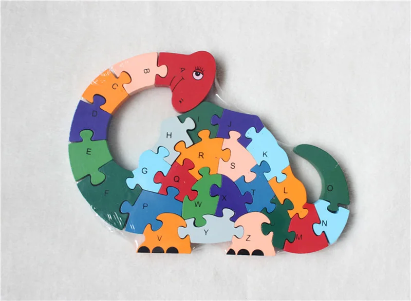 dinosaur wooden puzzle toy  (7)