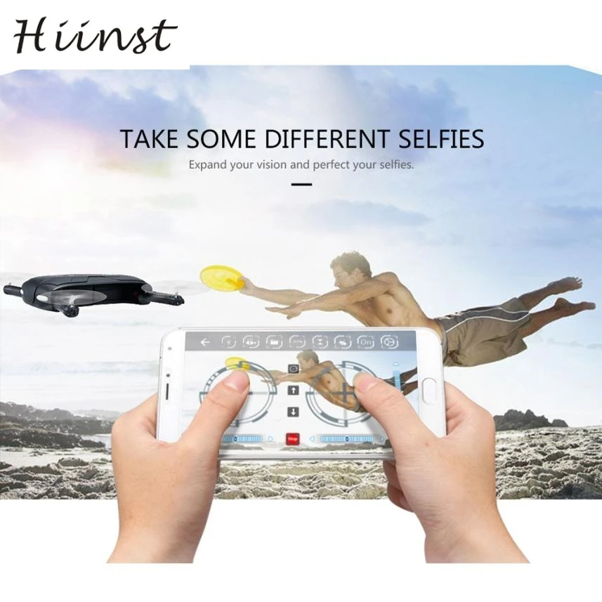 

HIINST H37 Altitude Hold w/ HD Camera WIFI FPV RC Quadcopter Drone Selfie Foldable aircraft (set high 300,000 WiFi) P30 gift